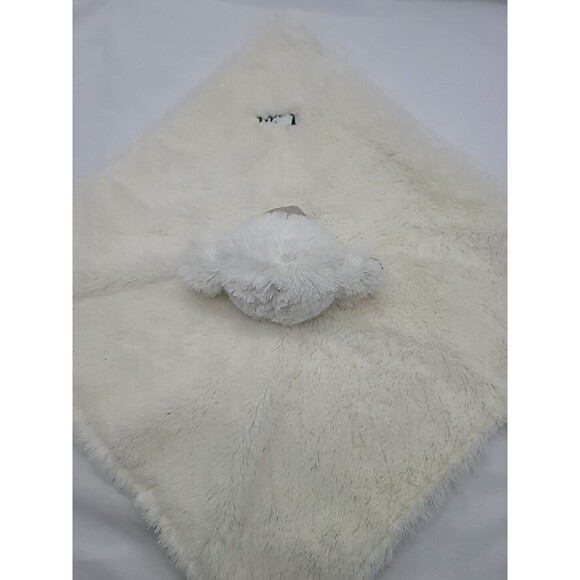 Elegant Baby White Lamb Lovey Security Blanket Replacement 10" X 10" Leui - Picture 12 of 16